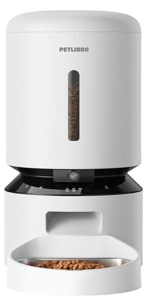Dávkovač krmiva Petlibro Granary s kamerou, 5 l (biely)