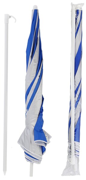 NC7813 TM. MODRÝ SLNEČNÍK 160 CM NILS CAMP
