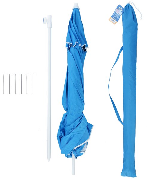 NC7822 MODRÝ SLNEČNÍK XL 190 CM NILS CAMP