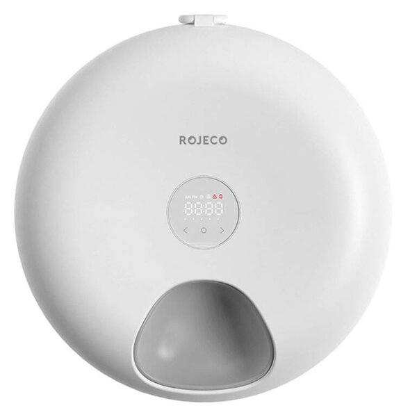 Rojeco Automatický kŕmidlo pre domáce zvieratá, 6 dávok, 3600 mAh
