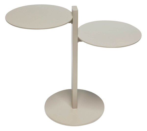 MUZZA Odkládací stôl Stage 52 x 25 cm béžový
