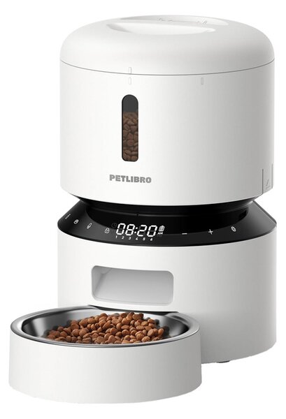 PETLIBRO Granary – dávkovač krmiva pre domáce zvieratá, 3 l (biely)