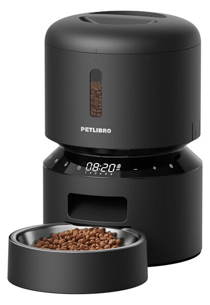 PETLIBRO Granary – dávkovač krmiva pre domáce zvieratá, 3 l (čierny)