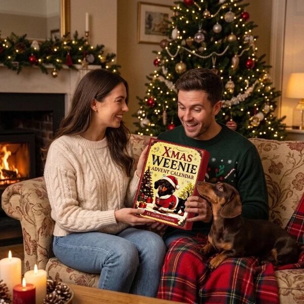 Dachsxmas™ Jazvečík 24-dňový Adventný Kalendár