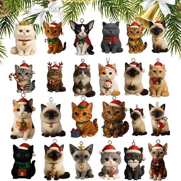 Adventný Kalendár Adventkitty™ 3d Mačky