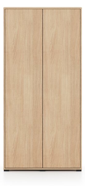 Šatníková skriňa 92 cm INDIGO - dub