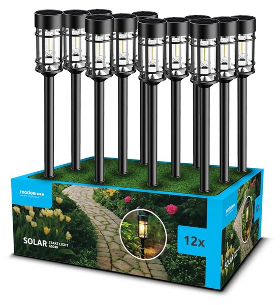 Modee solárne svietidlo GS040 zapichovacie 48cm 1ks
