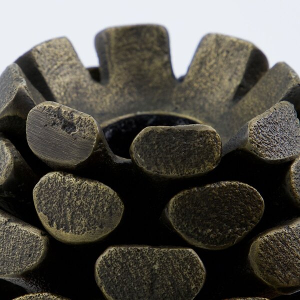 Kovový svietnik Pine Cone Antique Brass