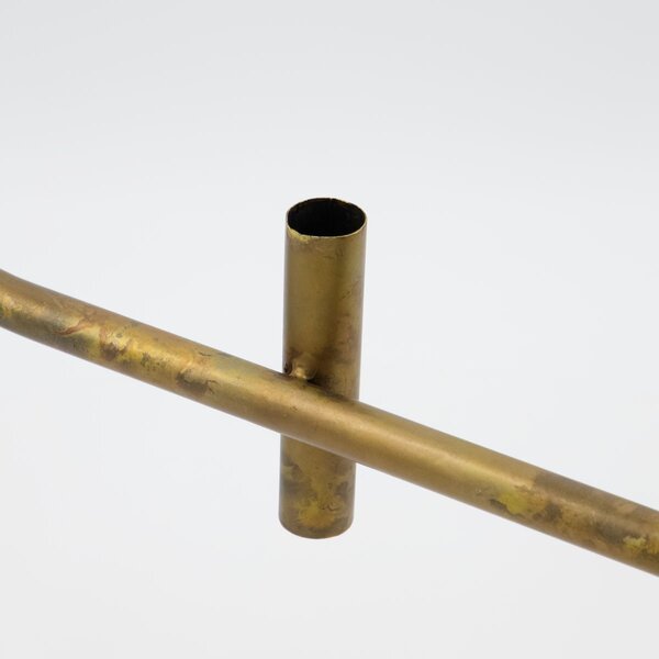 Závesný adventný svietnik Maxi Antique Brass