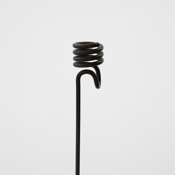 Závesný svietnik na stromček Mini cone Antique brown – set 4 ks