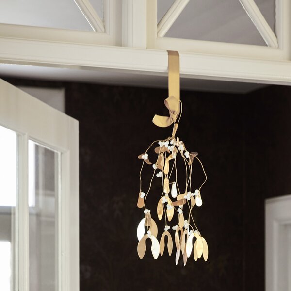 Závesné kovové imelo Brass 37 cm