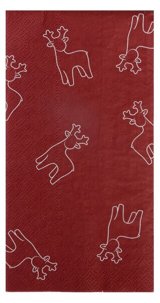 Papierové obrúsky Sten Red – 16 ks