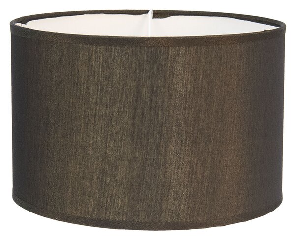 Zlatohnedej textilné tienidlo na lampu Godard - Ø 37*20 cm