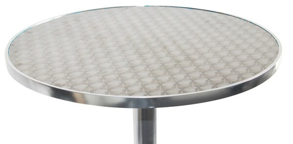 Barový bistro stôl okrúhly 11352, hliník - v70/110 x Ø60 cm