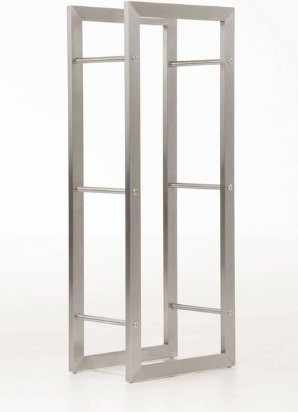 Stojan na palivové drevo Keri 25x60x100 - nerezová oceľ