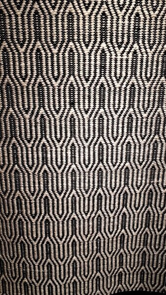 Čiernobiely koberec Monica Ivory - 160 * 230 cm