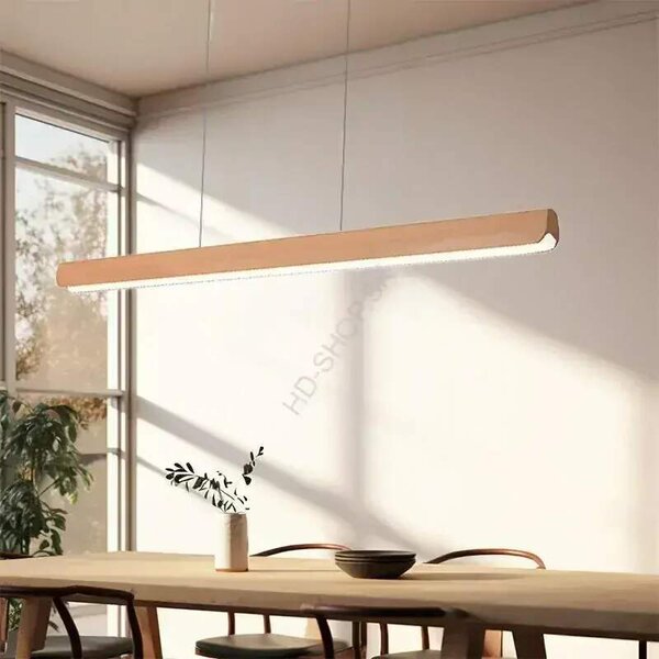 LED závesné svietidlo 22W 4000K masívne drevo (WRL0421)