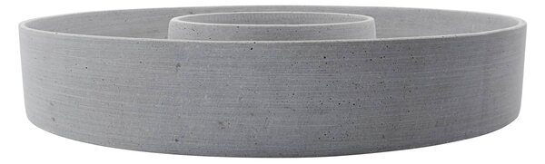 Svietnik The Ring Grey Polystone 45 cm