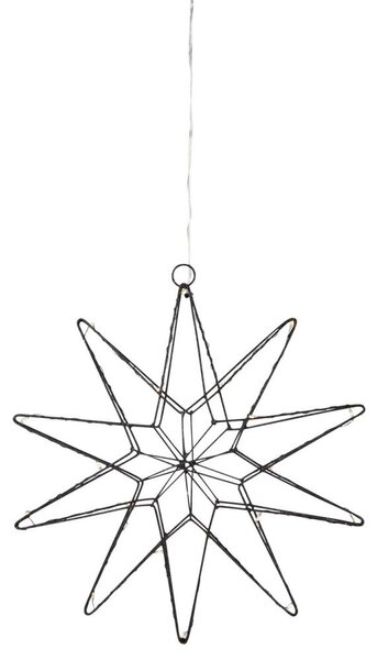 Markslöjd Markslöjd 705749 - LED Vianočná dekorácia GLEAM LED/0,6W/3xAA čierna ML1284 + záruka 3 roky zadarmo