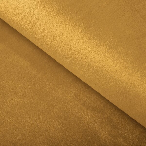 Biante Zamatový záves Velvet Prémium SVP-047 Horčicový 135x140 cm