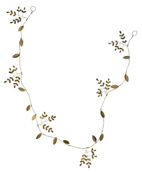 Girlanda s lístkami Brass