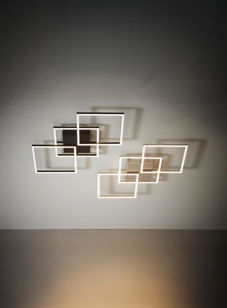 STROPNÉ LED SVIETIDLO, 75,5/37/6 cm Novel - Interiérové svietidlá
