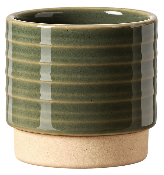 Kvetináč Cellos dusty green Ø 7 cm