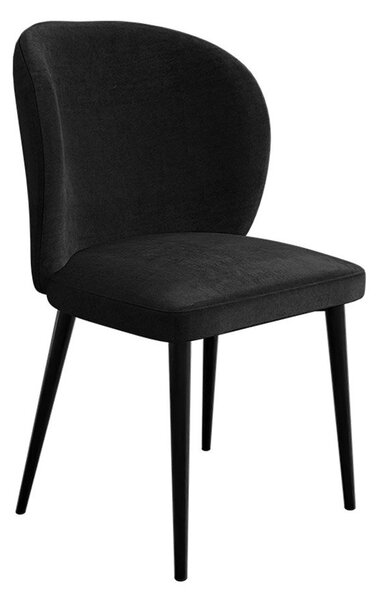 Mirjan24 Stolička Perkoz, Dostupné poťahy: Magic Velvet 2240, Farby nožičiek: čierna 5903211284359