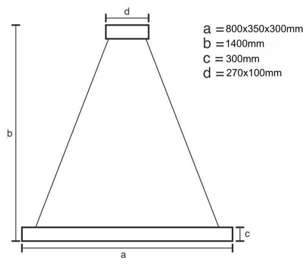 LED Stmievateľný luster na lanku LED/100W/230V 3000-6500K zlatá + diaľkové ovládanie