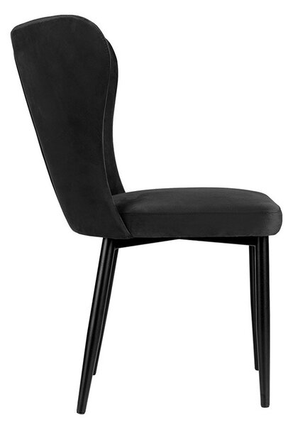 Mirjan24 Stolička Tenrek, Dostupné poťahy: Magic Velvet 2225, Farby nožičiek: čierna 5903211284489