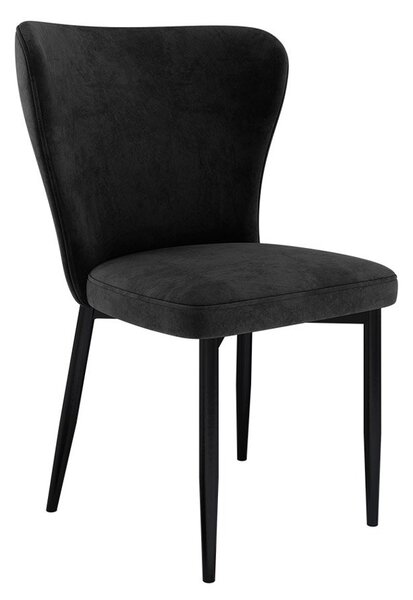 Mirjan24 Stolička Tenrek, Dostupné poťahy: Magic Velvet 2225, Farby nožičiek: čierna 5903211284489