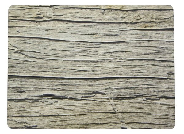 4ks pevné korkové prestieranie staré drevo Old wood - 30 * 40 * 0,4 cm