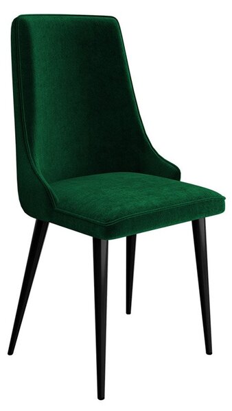 Mirjan24 Stolička Earp, Dostupné poťahy: Magic Velvet 2240, Farby nožičiek: čierna 5903211284564
