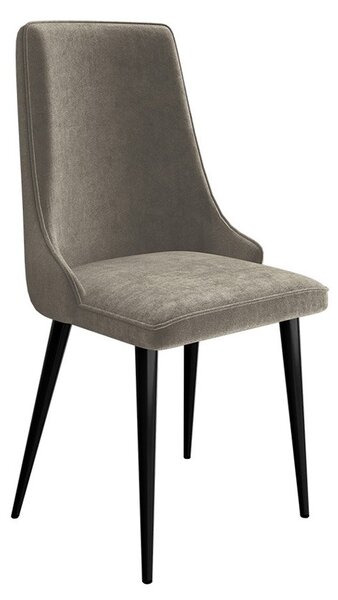 Mirjan24 Stolička Earp, Dostupné poťahy: Magic Velvet 2240, Farby nožičiek: čierna 5903211284564