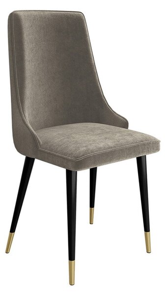 Mirjan24 Stolička Earp, Dostupné poťahy: Magic Velvet 2240, Farby nožičiek: čierna 5903211284564