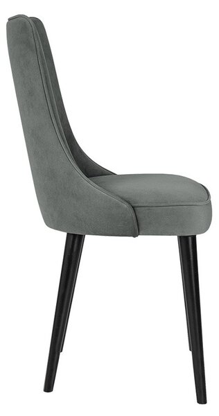 Mirjan24 Stolička Araceli 3, Dostupné poťahy: Magic Velvet 2209, Farby nožičiek: čierna 5903211284663