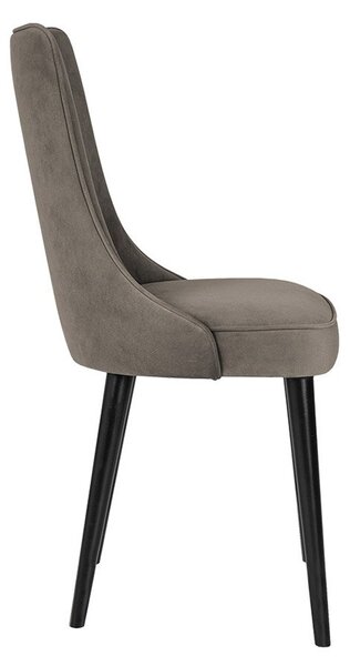Mirjan24 Stolička Araceli 3, Dostupné poťahy: Magic Velvet 2209, Farby nožičiek: čierna 5903211284663