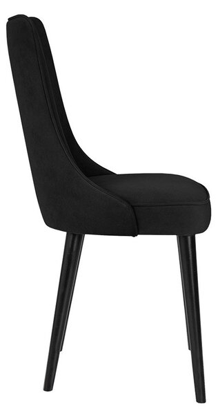 Mirjan24 Stolička Araceli 3, Dostupné poťahy: Magic Velvet 2209, Farby nožičiek: čierna 5903211284663