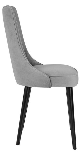 Mirjan24 Stolička Araceli 3, Dostupné poťahy: Magic Velvet 2209, Farby nožičiek: čierna 5903211284663