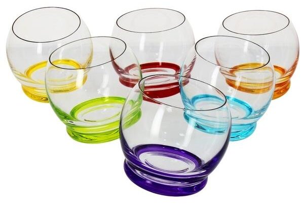 BOHEMIA CRAZY POHÁRE 390ML SADA 6 KS