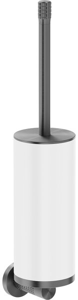 Mexen Triv, závesná WC kefa, biela/grafitová, 430x85mm, 70A33071-66W