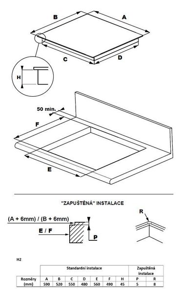 Lord H2 + kupóny na daľší nákup - Indukčná varná doska