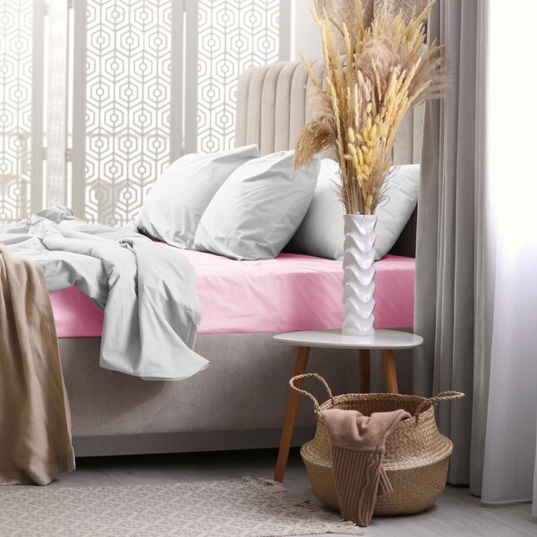 DETSKÉ FROTÉ PRESTIERADLO 005 60X120 CM SVETLORUŽOVÉ