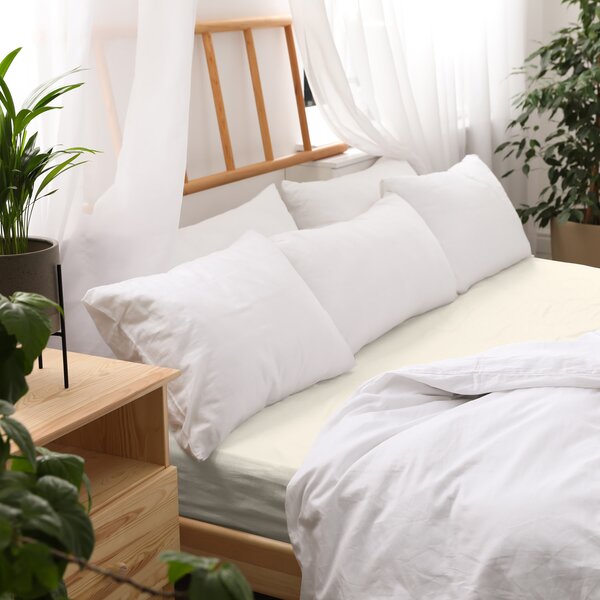 DETSKÉ JERSEY PRESTIERADLO 022 60X120 CM KRÉMOVÉ