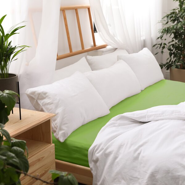 JERSEY PRESTIERADLO 033 90X200 CM ZELENÉ