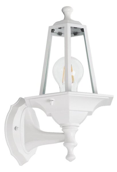 Eglo 55764 - LED vonkajšie nástenné svietidlo 1xE27/4W/230V IP44 biela