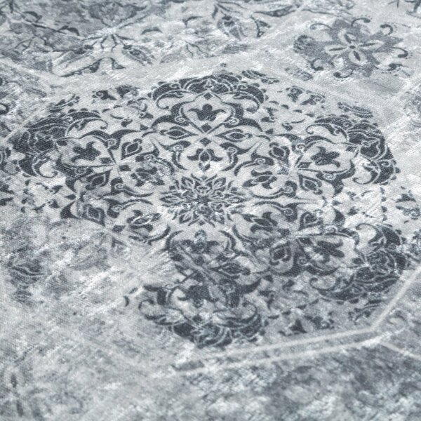 Koberec Lotus7, 160x220 cm, strieborná