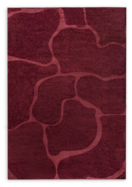 Koberec Alba6, 160x230 cm, bordová