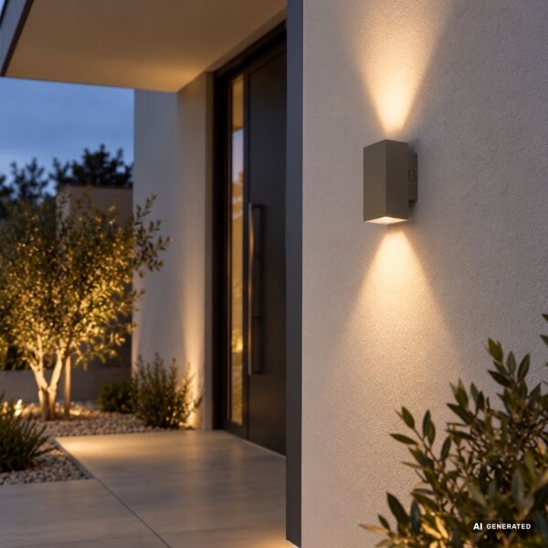 Rabalux 77215 - LED vonkajšie nástenné svietidlo URFA 18W/230V 2700/4000/6500K IP65