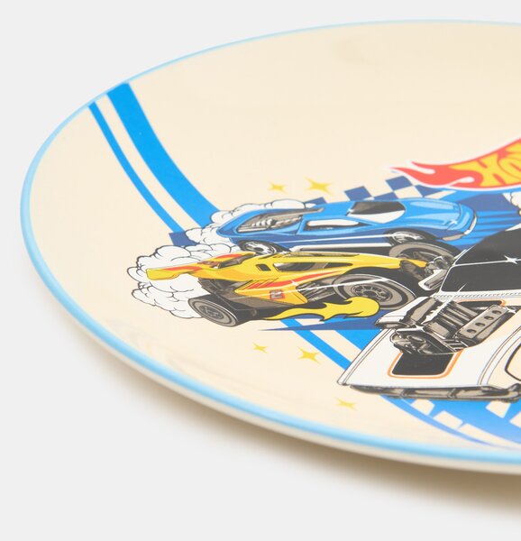 Sinsay - Keramický tanier Hot Wheels - viacfarebná
